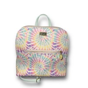 Betsey Johnson Rainbow Tie Dye Backpack